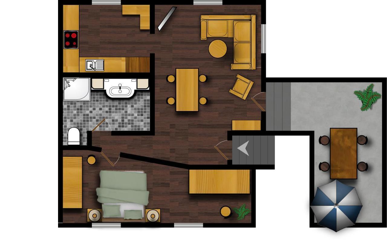 Apartmán Lifestyle Kurort Steinbach-Hallenberg Exteriér fotografie